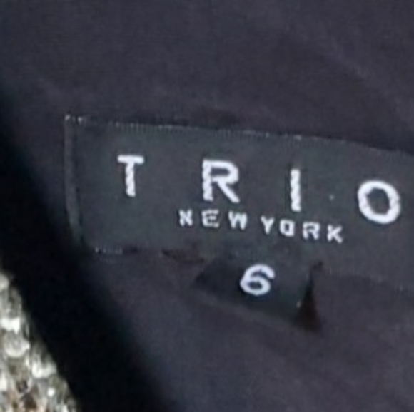 TRIO NEW YORK Exotic GRN/BLK Python Print Dress SM - Picture 15 of 15